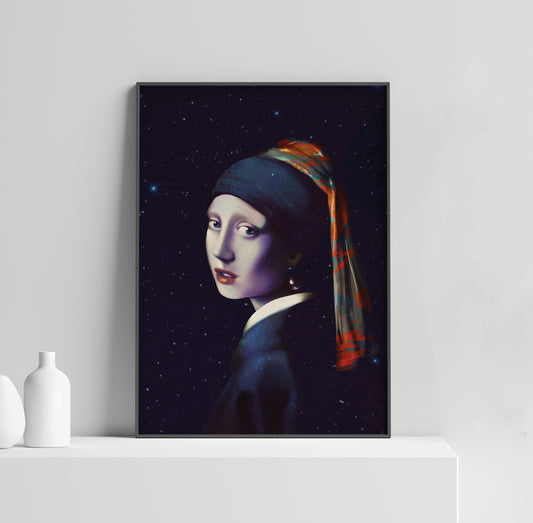 "Girl with a Pearl Earring Remix" Stampa